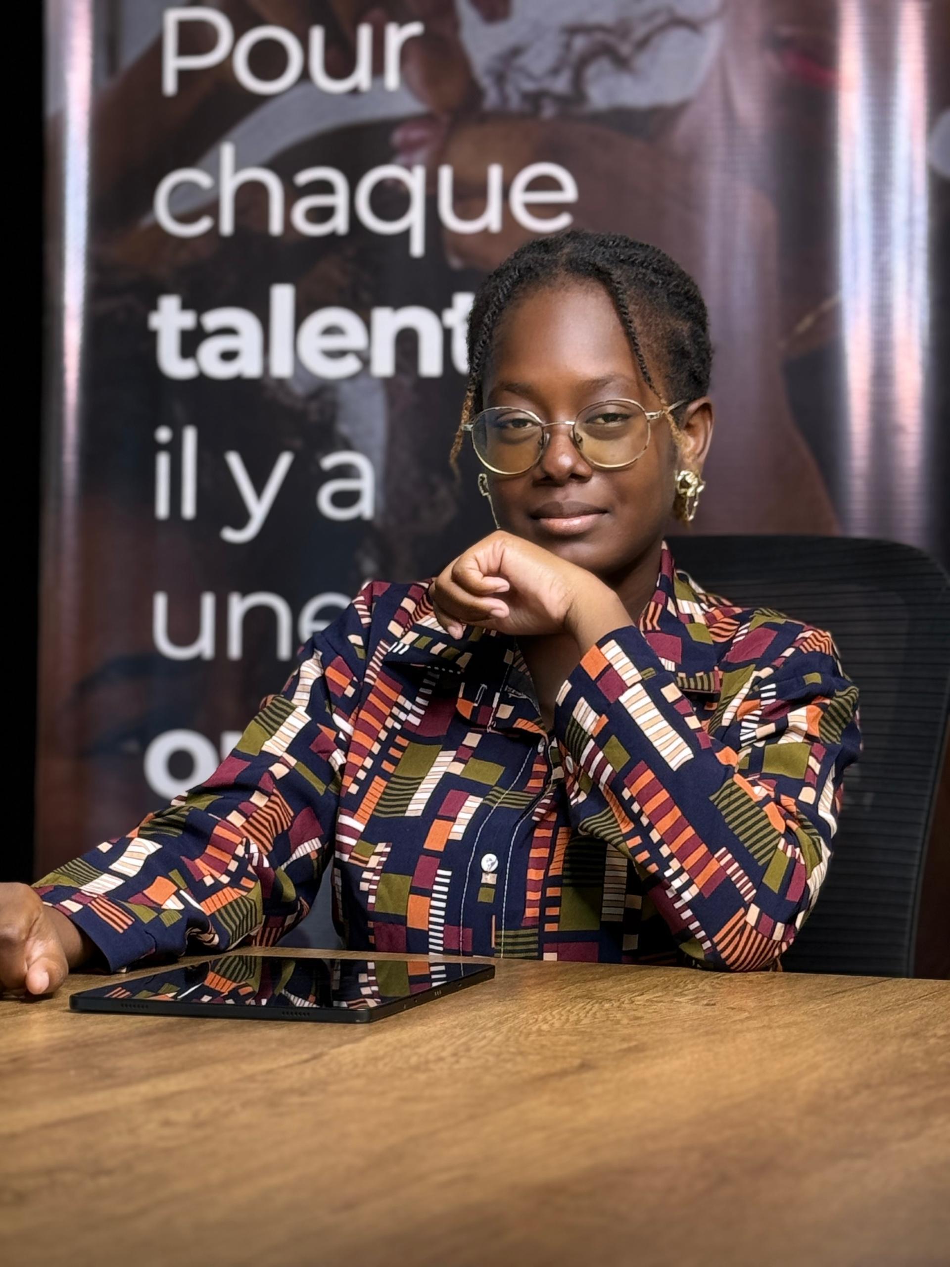 Photo de Angelica Togbevi, Frontend intern chez EdoMatch