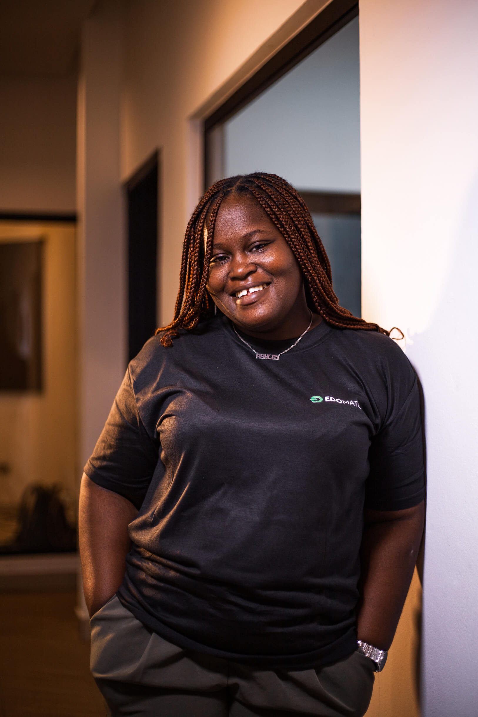 Photo de Ashley Ahodehou, Customer Success Manager chez EdoMatch